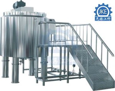 Rustfrit stål dampmantlet blandetank