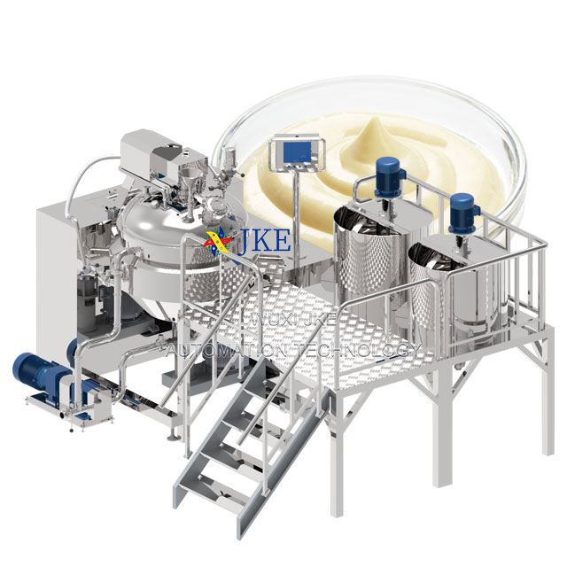 Vakuum emulgator mixer