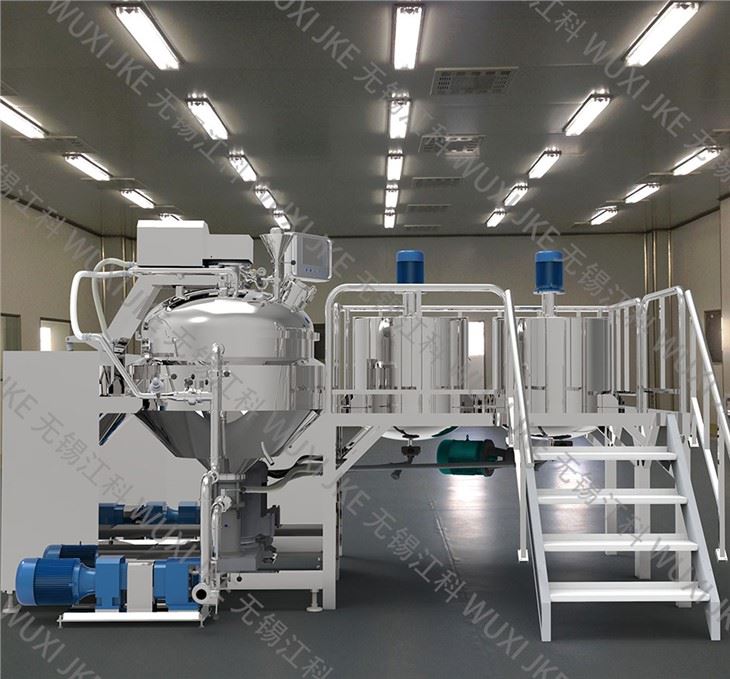 Vacuum Homogenizer Processing Machine
