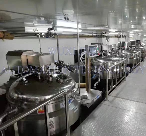 Stainless Steel Steam Heating Mixing Tank